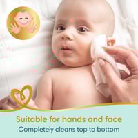 مناديل مبللة للأطفال ماء نقي من بامبرز – 1 كيس × 5...