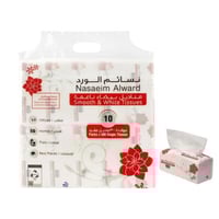 مناديل نسائم الورد – ناعمة وبيضاء – 10 عبوات × 300...