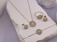 طقم المندالا الملكي– ذهب عيار 18