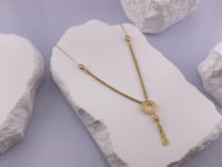 قلادة ذهبية فاخرة عيار 21