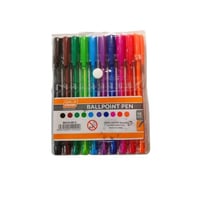 طقم أقلام جاف 10 ألوان كناري