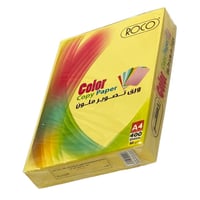 ورق روكو طابعة ملون أصفر A4 *400sheet