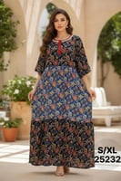 قميص نسائي ريون S/XL 25232