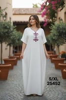 قميص نسائي لينن قطن M/XXL 25452