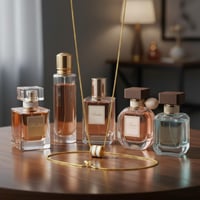 قلادة نسائية ستايل كوري مطلية بالذهب عيار 18 قيراط...