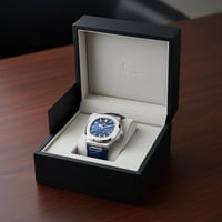 ساعة رجالية فاخرة سوار جلد بتصميم مستوحى عالمي مود...