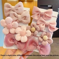 ربطات شعر بتصميم زهرة قوس لطيف