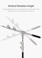 ذراع استاند او حامل اضاءة تصوير احترافي ثقيل مقاس...