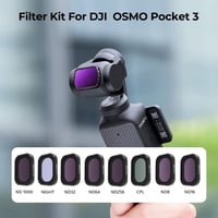 مجموعة فلاتر ٨ في ١ لـ كاميرة اوزمو بوكيت ٣ CPL ND...