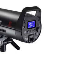 فلاش استوديو بقوة 600 واط مع اضاءة مستمرة بقوة LED...