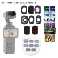 مجموعة فلاتر مغناطيسية DJI Osmo Pocket 3 CPL + ND1...
