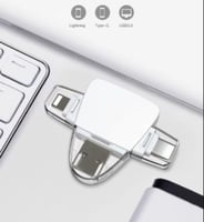 قارئ ذاكرة كاميرا USB-C | SD & MicroSD (للموبايل و...