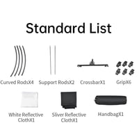 عاكس اضاءة تصوير منحني مع الاستاند مقاس 60 في 120...