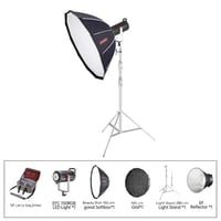 باكيج إضاءة تصوير فيديو احترافي 150 واط | ثنائي ال...