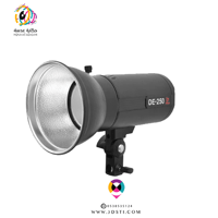 باكيج ضوء فلاش تصوير JINBEI DE-250 استوديو 500W لل...