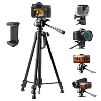 ترايبود كاميرات احترافيه و جوال مع حقيبة و صلة كام...