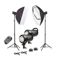 باكيج استوديو تصوير فلاش 800 واط JINBEI DM II-4 –...