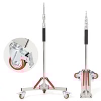 استاند إضاءة استوديو استيل ثقيل 500 سم AMBITFUL مع...