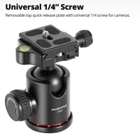 حامل كاميرا ترايبود أفقي احترافي قوي جدًا للكاميرا...