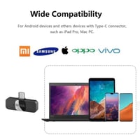 ميكروفون مايك BOYA Type-C مزدوج ميكروفون BOYA BY-V...