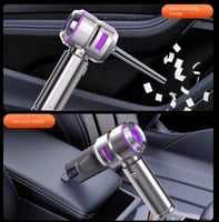 مكنسة كهربائية محمولة لاسلكية للسيارة شفط ونفخ 2 ف...