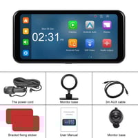 داش كام امامي 4k مع شاشة ابل كار بلاي واندرويد اوت...