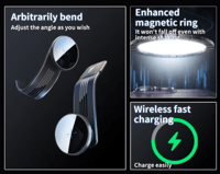 حامل جوال مغناطيسي للسيارة قابل للتعديل 360 درجة م...