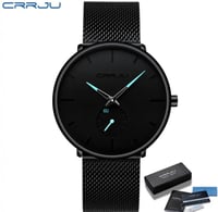 ساعة رجالية انيقة ماركة Crrju - 2150