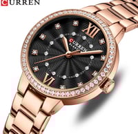 ساعة نسائية انيقة ماركة CURREN موديل 9085