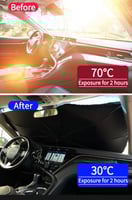 مظلة شمسية للسيارات للوقاية من الشمس داخلية للقزاز...