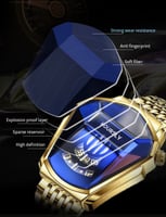 ساعة الجوهرة رجالية بتصميم مخصص ماركة HOURSLY