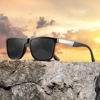 نظارة شمسية DA45 رجالية رسمية بتقنية HD POLARIZED