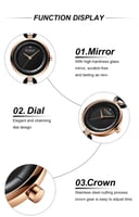 ساعة يد نسائية انيقة ماركة CURREN موديل 9052