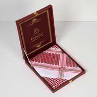 شماغ كارتير الاصدار الجديد شعار ابيض 2026