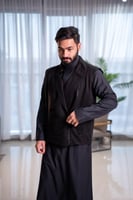 سديري رجالي شتوي بشكل جديد لون اسود