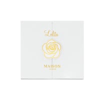 بوكس عطر الوردة 100 مل + وردة بيضاء – هدية تعكس ذو...