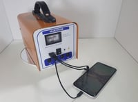 منظومة الراعي 12 أمبير لتشغيل 4 لمبات مع شحن الجوا...