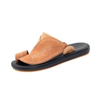 حذاء شرقي رجالي طبي جملي وبيج