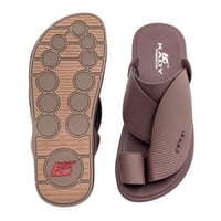 حذاء رجالي شرقي طبي بني غامق