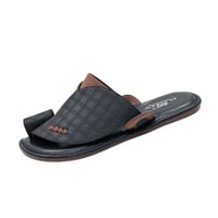 حذاء شرقي رجالي طبي أسود و بني