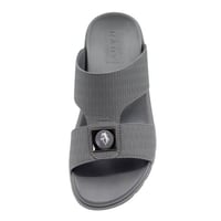 حذاء رجالي خليجي طبي فضي