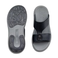 حذاء رجالي خليجي طبي أسود