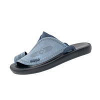 حذاء شرقي رجالي طبي أزرق وكحلي