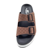 حذاء رجالي طبي بني