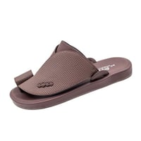 حذاء رجالي شرقي طبي بني غامق