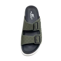 حذاء رجالي طبي زيتي