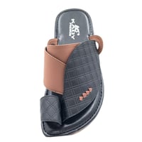 حذاء شرقي رجالي طبي أسود و بني