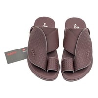 حذاء رجالي شرقي طبي بني غامق