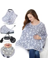 غطاء رضاعة قطن