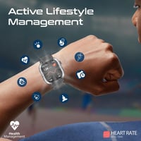 ساعة ذكية رياضية 10 ايام عمل XWATCH - SL من بروميت